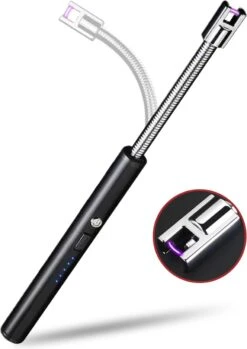 Dailygoods® Elektrische Aansteker - Plasma Aansteker - Oplaadbaar - Gift Set - Zwart -Bbq Promotiewinkel 849x1200 1