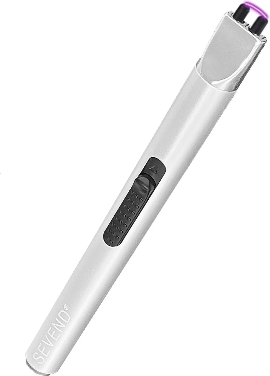 Aansteker Elektrisch - Plasma Aansteker - Aansteker Voor Kaarsen - Oplaadbaar Met USB Kabel - Windproof - SEVEND® 1 Aansteker Elektrisch - Plasma Aansteker - Aansteker Voor Kaarsen - Oplaadbaar Met USB Kabel - Windproof - SEVEND®