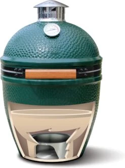 Kick Ash Basket - Big Green Egg Large - Kick Ash Can - As Opvang Pan -Bbq Promotiewinkel 893x1200