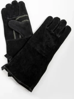 Barbecue Handschoen Zwart - BBQ Ovenwanten – Hittebestendige Handschoenen - Ovenhandschoenen - Grill & Oven Want – Koken Accessoires - Vuurkorf En Openhaard - Barbeque Keukenaccessoires - Koken - Vaderdag Cadeau Vader -Bbq Promotiewinkel 905x1200