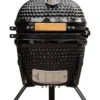 BluMill Kamado BBQ Egg - Kamado 13 Inch - Incl. Vlees Thermometer - Houtskoolbarbecues - Zwart - Ø 27cm