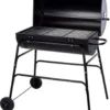 BBQ XL Houtskoolbarbecue - Cilindervorm - Grilloppervlak (LxB) 71 X 35 Cm - Zwart