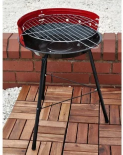 Houtskoolbarbecue Ø33 Cm | Verstelbare Grill BBQ | Halfopen | Zwart / Rood 15 Houtskoolbarbecue Ø33 Cm | Verstelbare Grill BBQ | Halfopen | Zwart / Rood -Bbq Promotiewinkel 957x1200