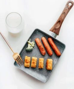 Zaigon All In 1 Pan - Inductie + Vaatwasmachinebestendig - Kleine Pan - Omeletpan - Tamagoyaki Pan - Tamago Pan - Vierkante Pan - Sushi Pan - Vierkante Pan -Bbq Promotiewinkel 994x1200 1